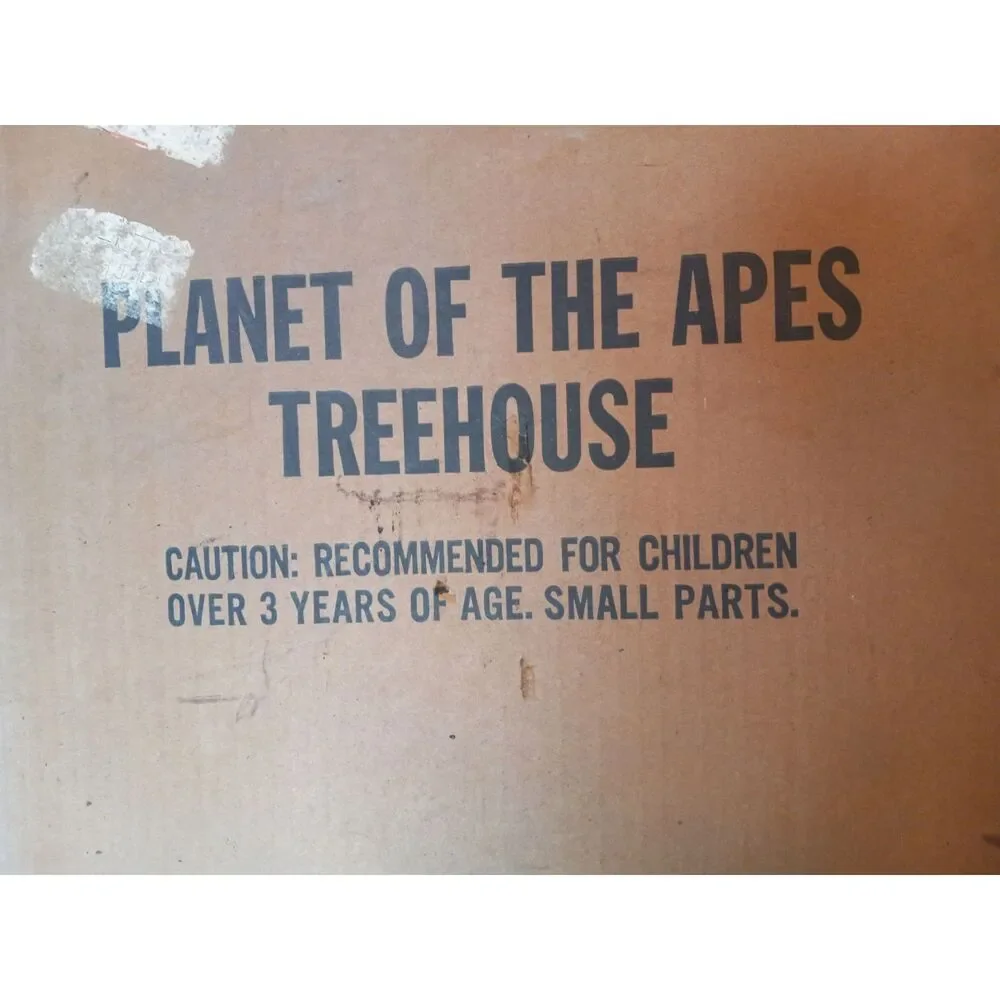 1974 Mego Planet of the Apes Treehouse (Catalog Version) INCOMPLETE w/ ORIG. BOX